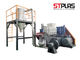 300-500kg/H LLDPE LDPE PP 플레스틱 필름 짜는 기계